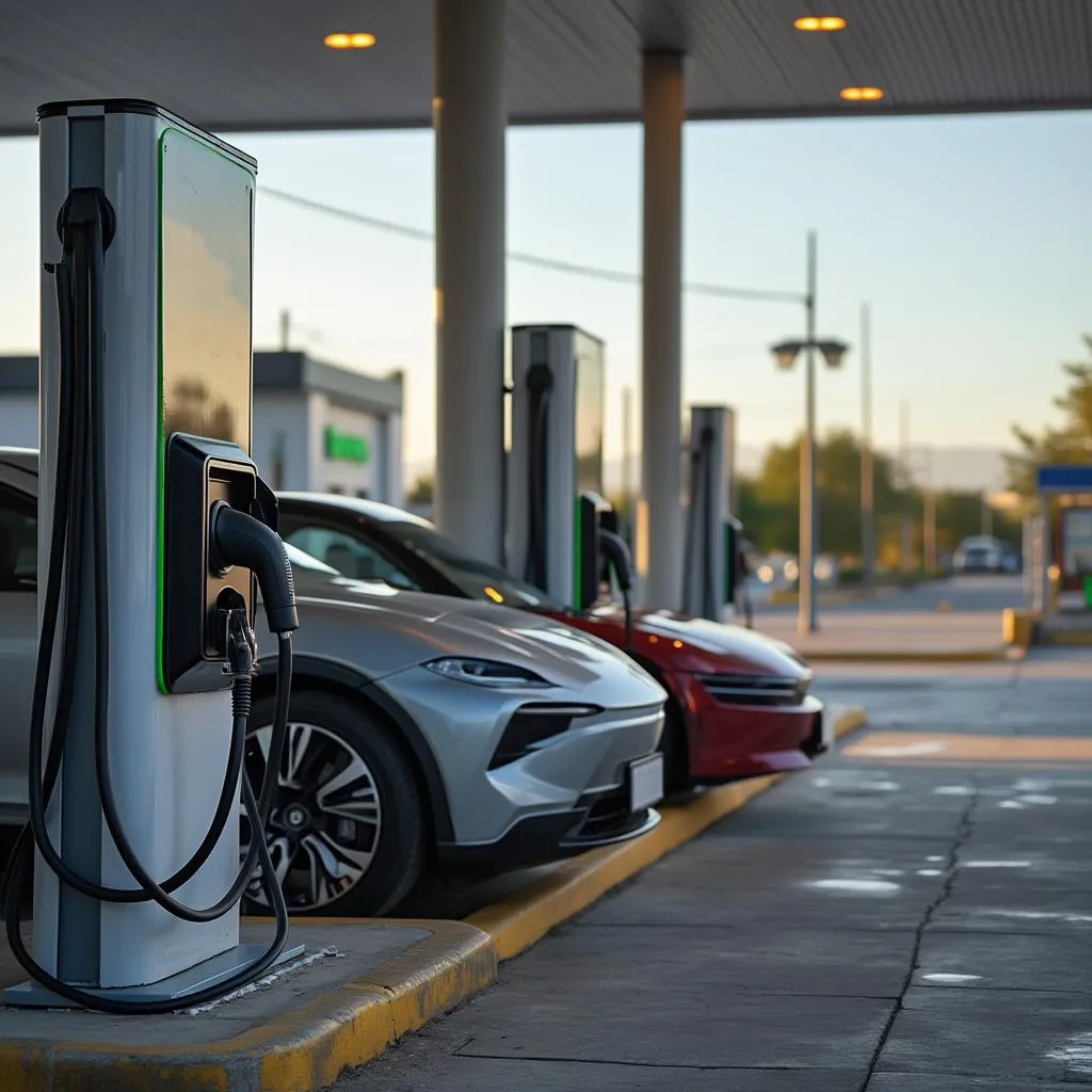 Punto de carga eléctrica